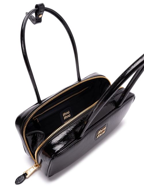 Beau Naplak Patent Leather Bag MIU MIU | 5BB173ADNTF0002